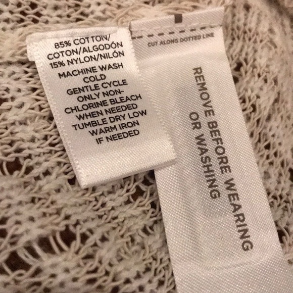 LOFT tan long sleeve sweater - Picture 4 of 5